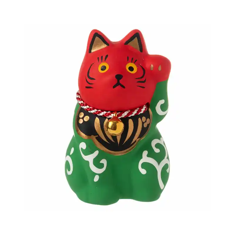 民芸招猫・獅子 (小)